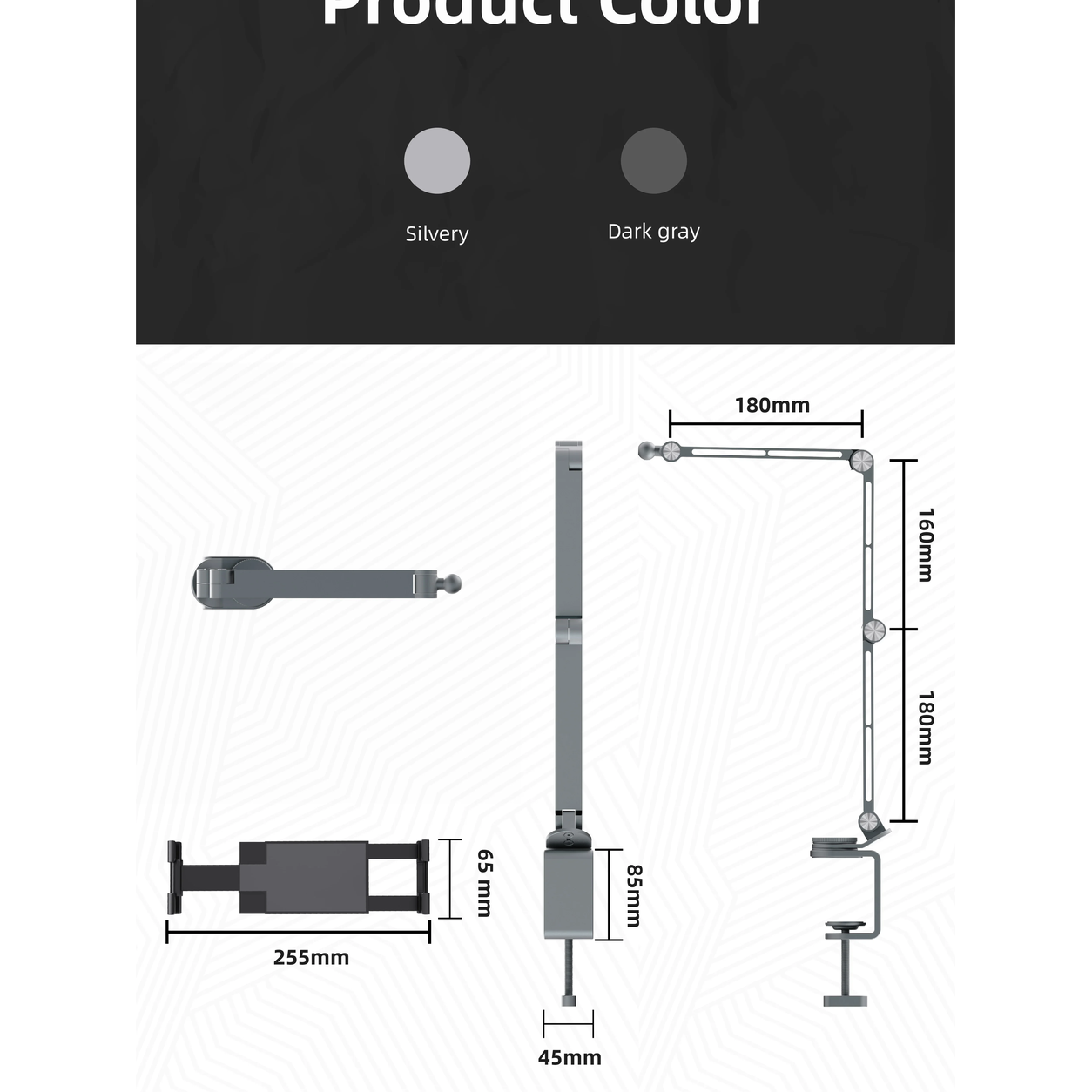 Adjustable Tablet Arm