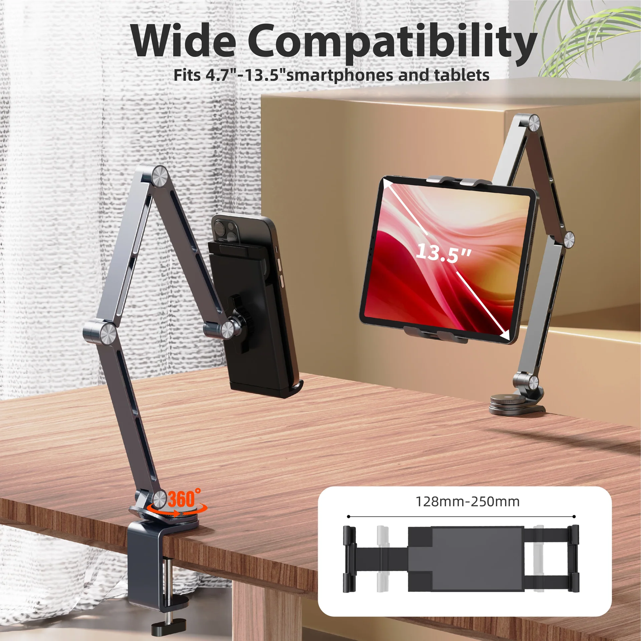 Adjustable Tablet Arm