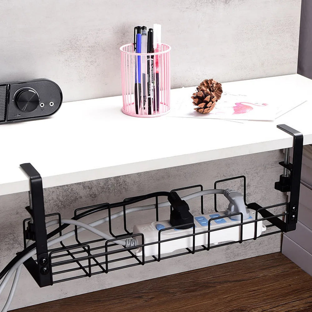Under-Desk Cable Tray